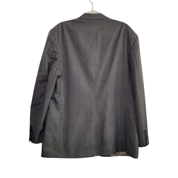 Nordstrom J&F Men's Suit Jacket Size 44R Olive Green 2-Button Closure - Picture 2 of 11